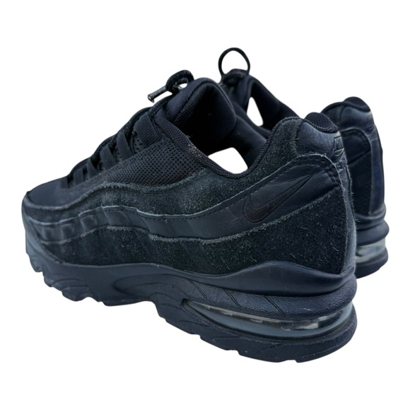Nike Air Max 95 GS Triple Black, Women’s size 6.5 - Picture 4 of 10